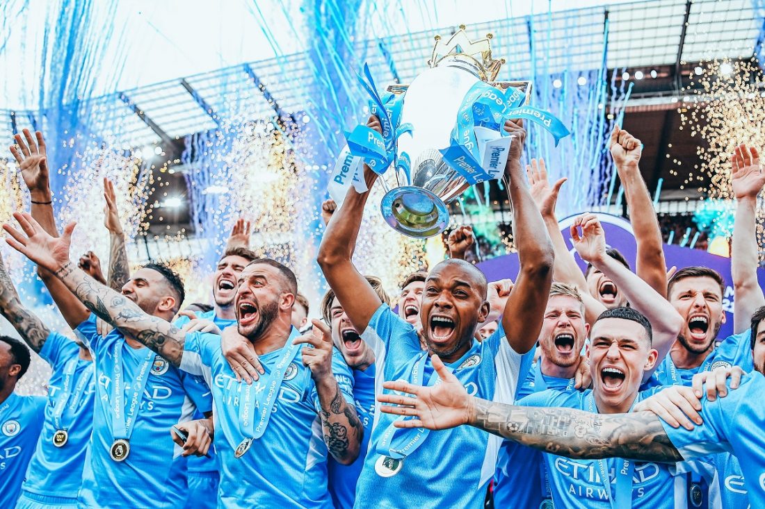 MANCHESTER CITY STAGE REMARKABLE COMEBACK TO CLINCH PREMIER LEAGUE TITLE